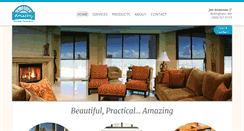 Desktop Screenshot of amazingwindowtreatments.com